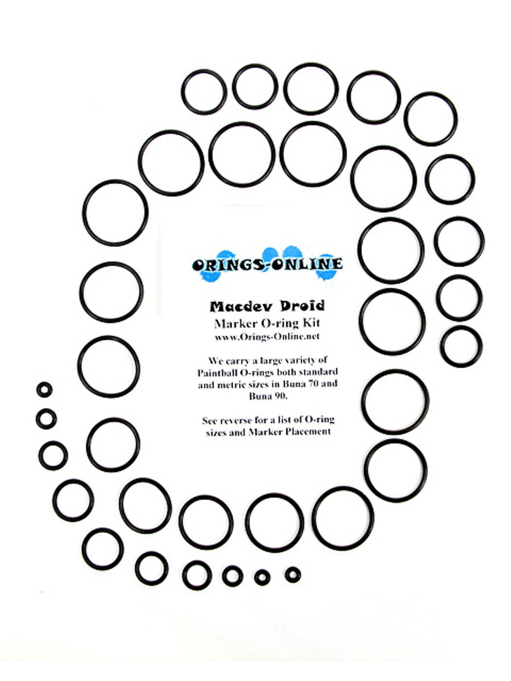 MACDEV Droid Marker O-ring Kit